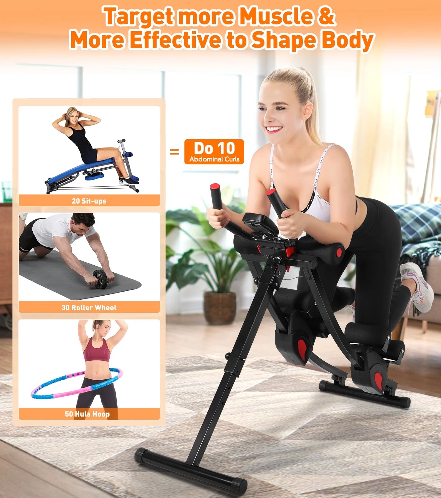 Fitness Ab Machine for Home Gym