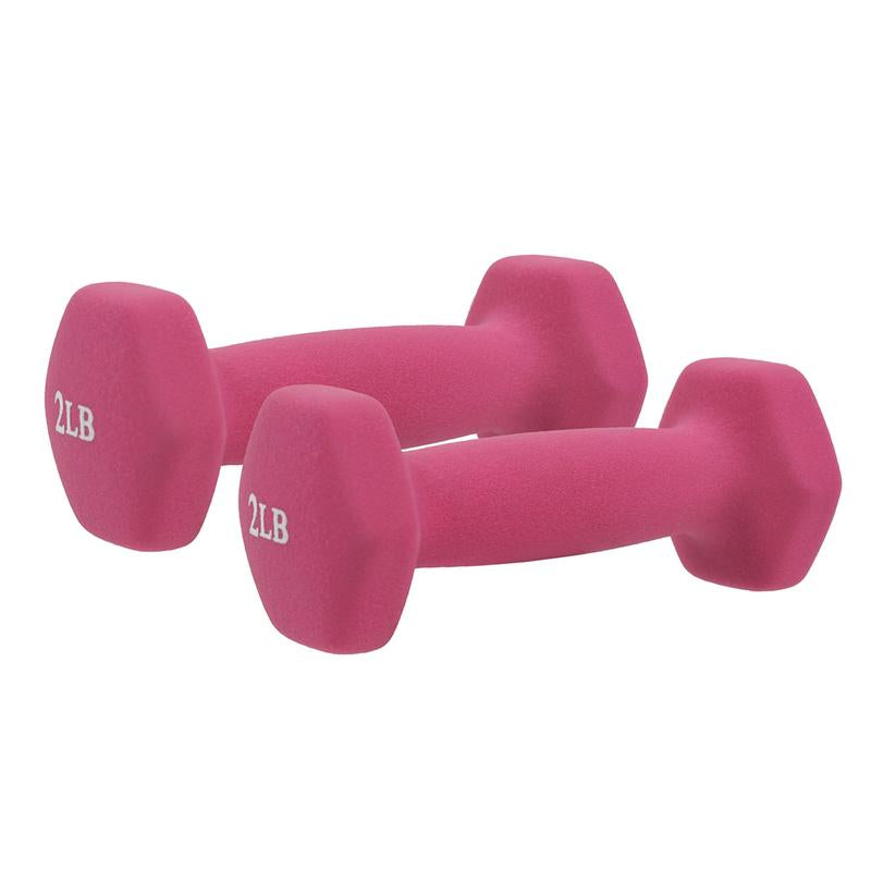  Pair Set of 2 Hex Dumbbells