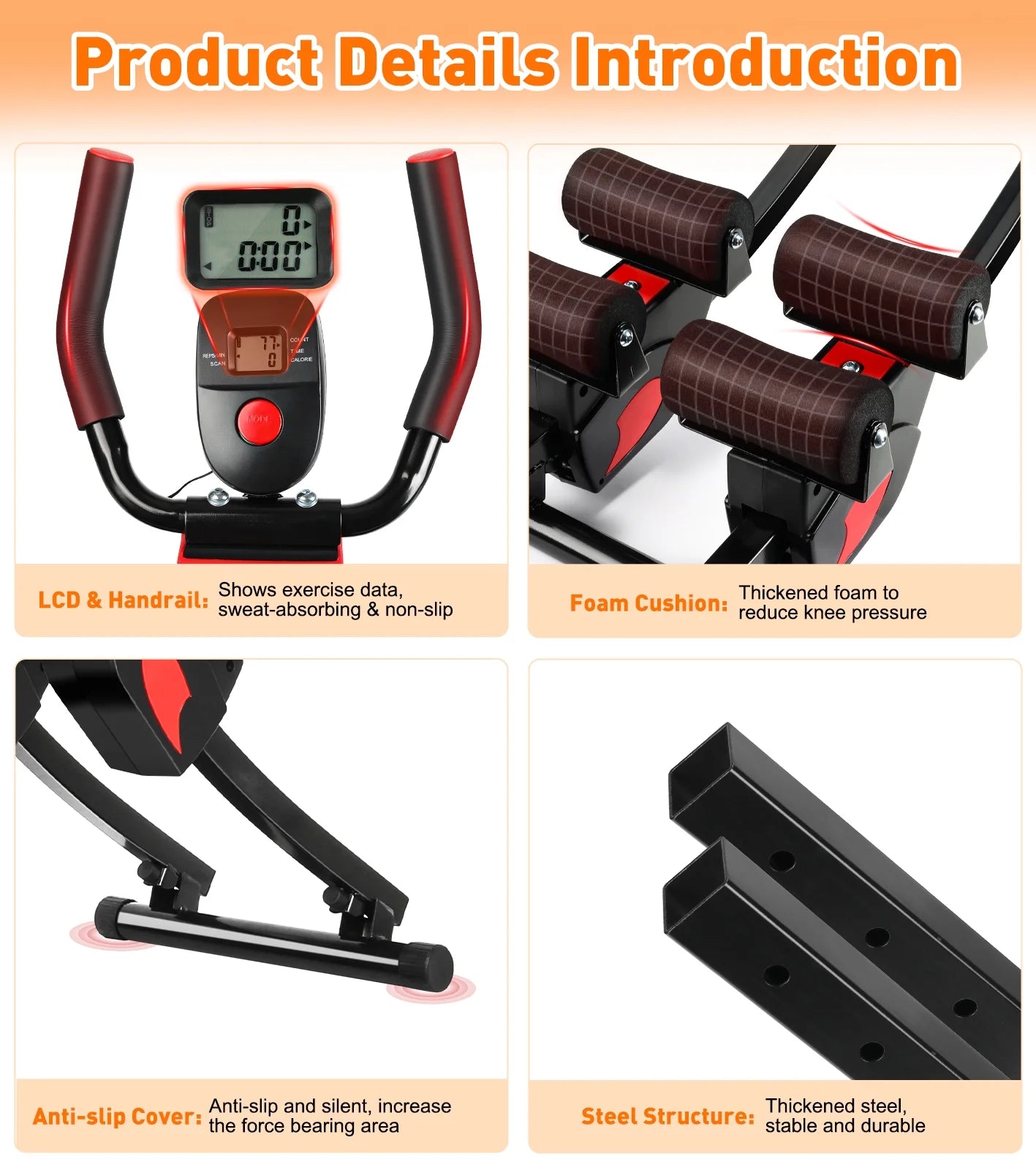 Fitness Ab Machine for Home Gym