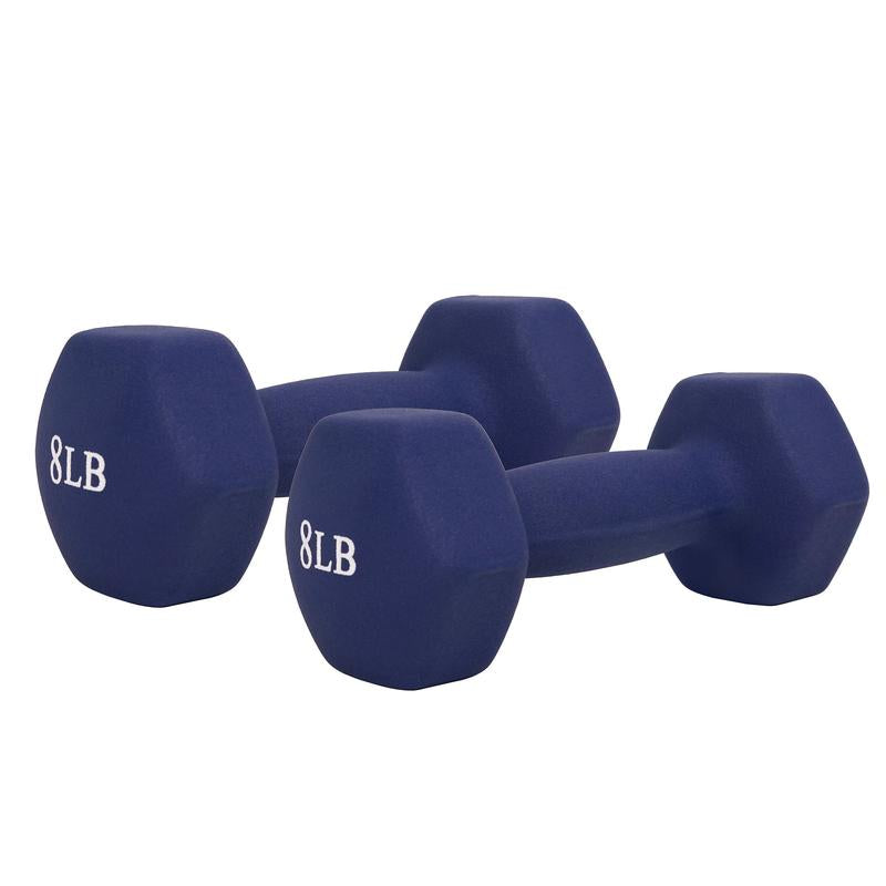  Pair Set of 2 Hex Dumbbells
