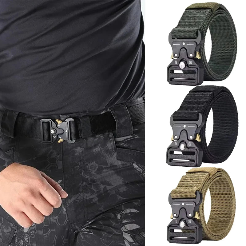 Heavy-Duty Tactical Belt