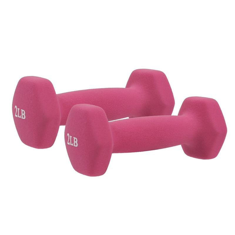  Pair Set of 2 Hex Dumbbells