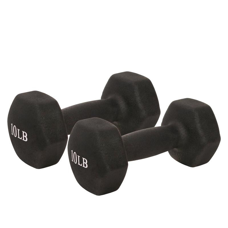  Pair Set of 2 Hex Dumbbells