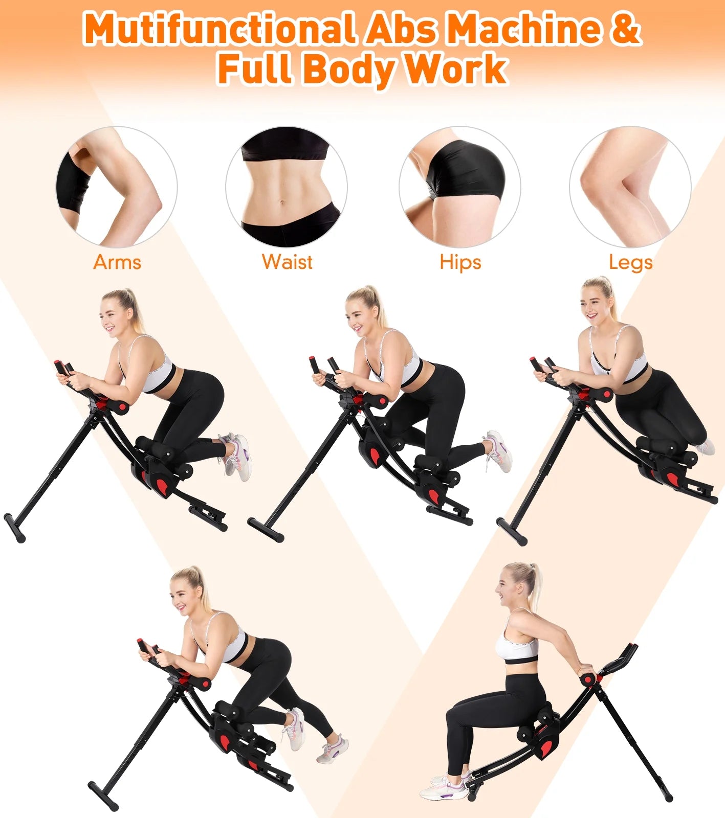Fitness Ab Machine for Home Gym